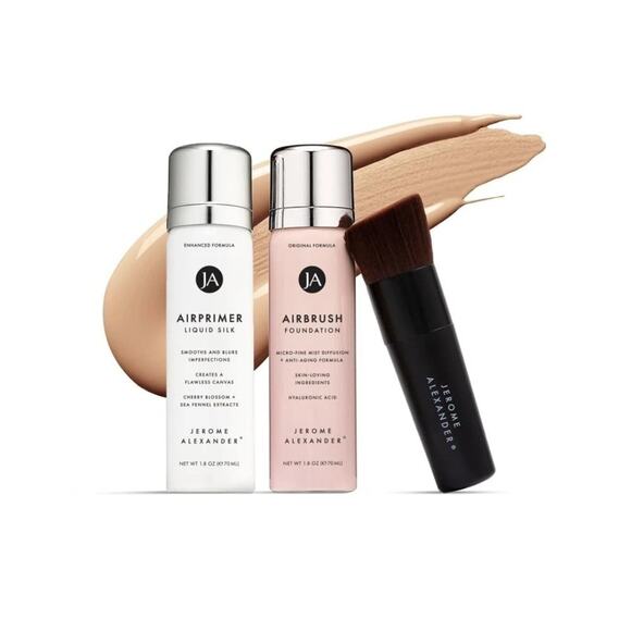 Light Magic Minerals Airbrush Foundation Makeup Silky Mist Spray Foundation Set - Picture 4 of 8